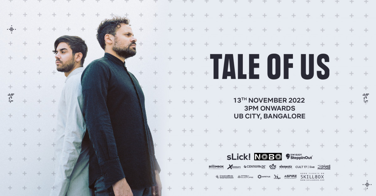 Tale Of Us India Tour 2022 13th November Bangalore Music Events